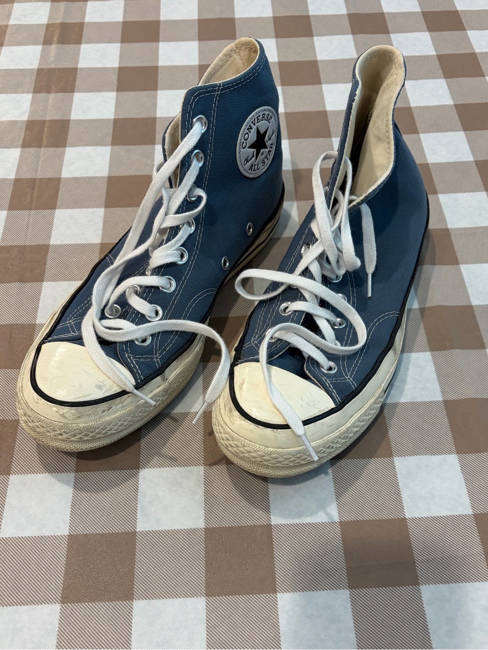 Blue Converse